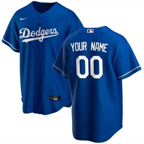 Men's Los Angeles Dodgers ACTIVE PLAYER Custom Stitched MLB Jersey